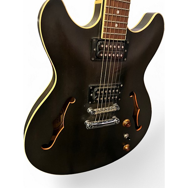 Used Ibanez AS53 Black Hollow Body Electric Guitar