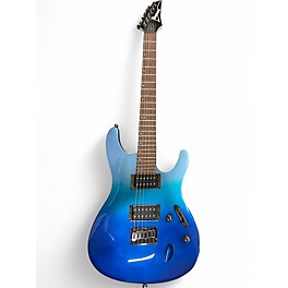 Used Ibanez S521 BLUE FADE Solid Body Electric Guitar