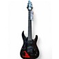 Used Jackson JS22-7 Dinky 7 String Black Solid Body Electric Guitar