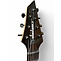 Used Jackson JS22-7 Dinky 7 String Black Solid Body Electric Guitar