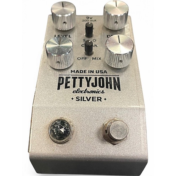 Used Pettyjohn Electronics Silver Effect Pedal