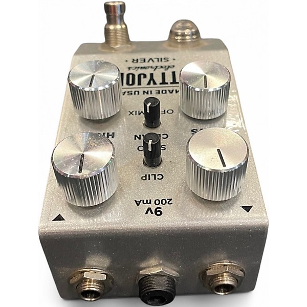 Used Pettyjohn Electronics Silver Effect Pedal