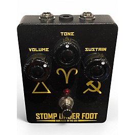 Used Stomp Under Foot BLACK RUSSIAN Effect Pedal