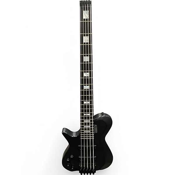Used Kiesel Zeus 5 String LH Black Electric Bass Guitar