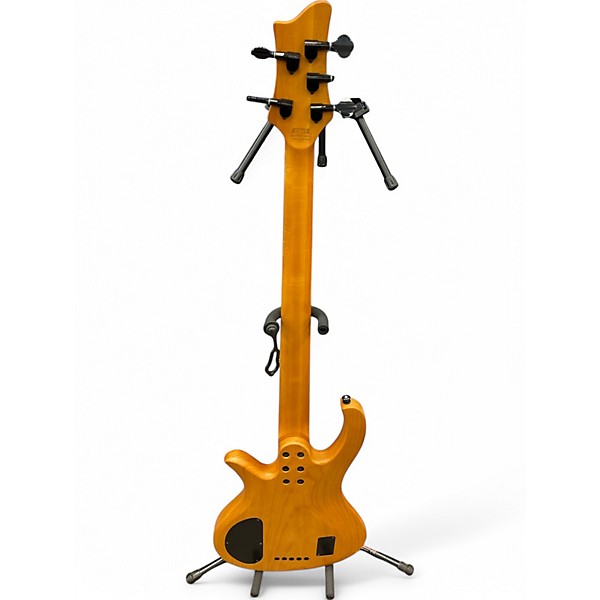 Used 2022 Schecter Guitar Research Riot-5 Session  Natural Electric Bass Guitar