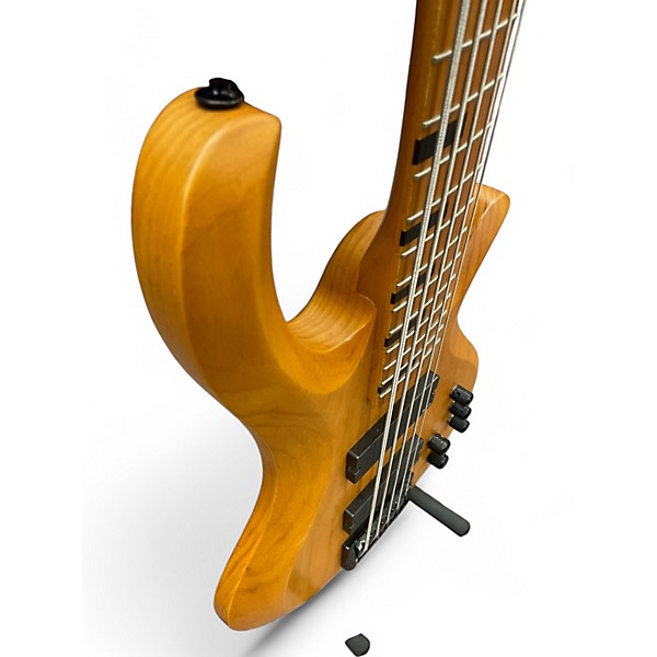Used 2022 Schecter Guitar Research Riot-5 Session  Natural Electric Bass Guitar