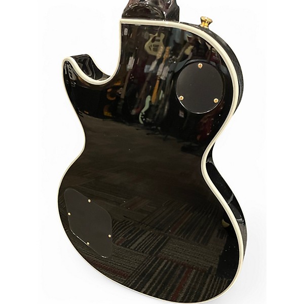 Used Epiphone LES PAUL CUSTOM P90 Ebony Solid Body Electric Guitar