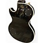 Used Epiphone LES PAUL CUSTOM P90 Ebony Solid Body Electric Guitar
