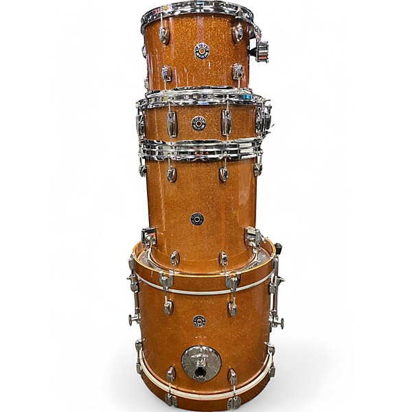 Used 2023 Gretsch Drums 4 Piece Catalina Club Jazz Series BRONZE SPARKLE Drum Kit