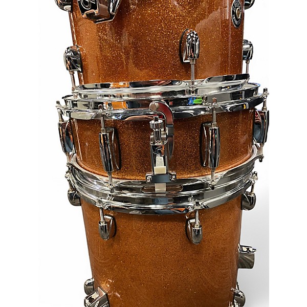 Used 2023 Gretsch Drums 4 Piece Catalina Club Jazz Series BRONZE SPARKLE Drum Kit