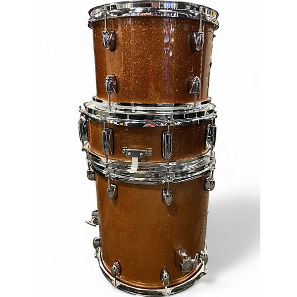 Used 2023 Gretsch Drums 4 Piece Catalina Club Jazz Series BRONZE SPARKLE Drum Kit