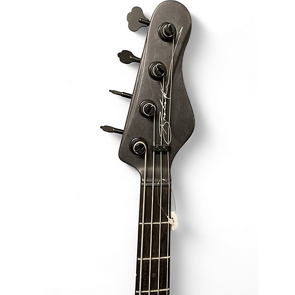Used Brubaker JXB-USA-4 Black Satin Electric Bass Guitar