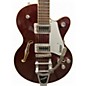 Used Gretsch G5655T-CB-JR Burgundy Sparkle Hollow Body Electric Guitar