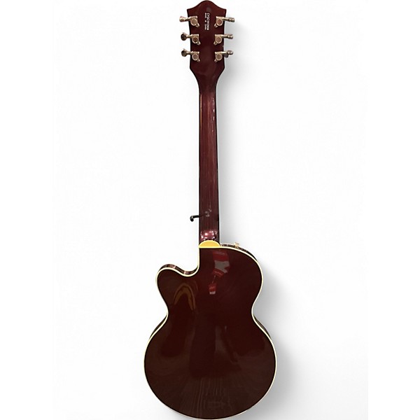 Used Gretsch G5655T-CB-JR Burgundy Sparkle Hollow Body Electric Guitar