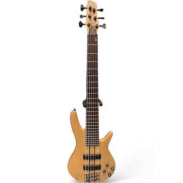 Used Ibanez SR1006EFM Natural Electric Bass Guitar,Specials : American Fashion Style Bags On Sale