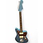 Used Fender FSR Hybrid II Jazzmaster Metallic Blue Solid Body Electric Guitar thumbnail