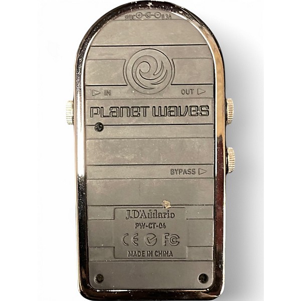 Used D'Addario Planet Waves Chromatic Pedal Tuner Tuner Pedal