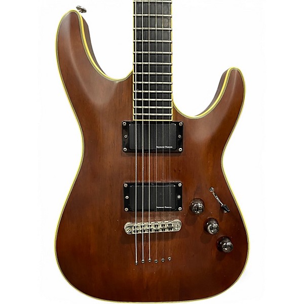 Used Schecter BLACKJCK ATX Walnut Solid Body Electric Guitar
