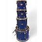 Used Yamaha 4 Piece YD Series Blue Drum Kit thumbnail