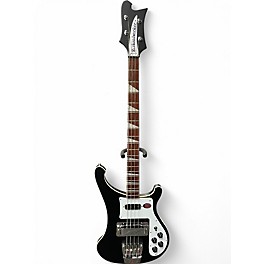 Used 2021 Rickenbacker 4003 Matte Black Electric Bass Guitar