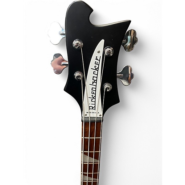 Used 2021 Rickenbacker 4003 Matte Black Electric Bass Guitar