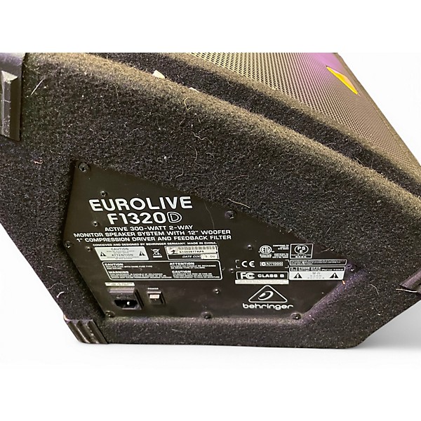 Used Behringer F1320D 12in 300W Powered Monitor