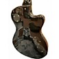 Used Hagstrom D2F BLACK SPARKLE Solid Body Electric Guitar