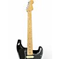Used Fender Standard Stratocaster Black Solid Body Electric Guitar