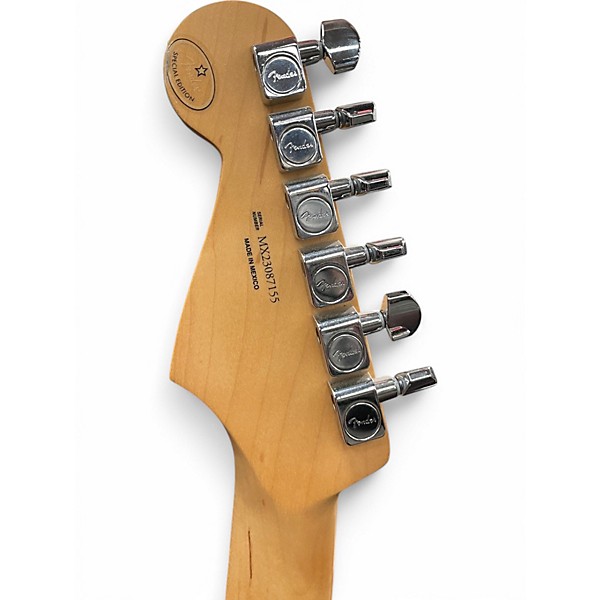 Used Fender Standard Stratocaster Black Solid Body Electric Guitar