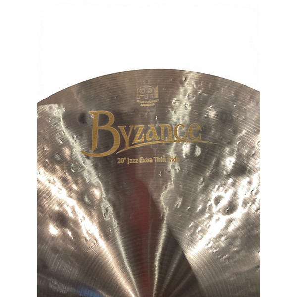 Used MEINL 20in Byzance Jazz Thin Ride Cymbal