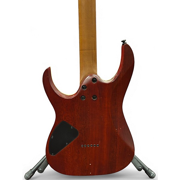 Used Ibanez RGEW521ZC DARK WOOD Solid Body Electric Guitar