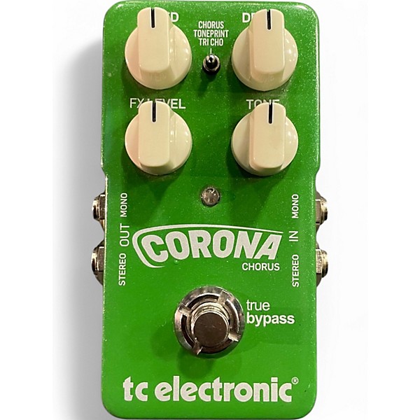 Used TC Electronic Corona Chorus Effect Pedal
