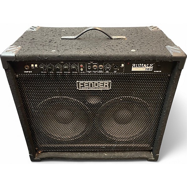 Used Fender Rumble 100/210 100W 2x10 Bass Combo Amp