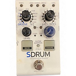 Used DigiTech SDRUM Auto-Drummer Pedal