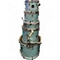 Used Mapex 5 Piece VENUS Blue Drum Kit thumbnail