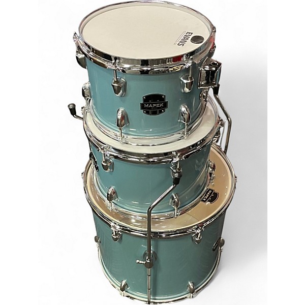 Used Mapex 5 Piece VENUS Blue Drum Kit