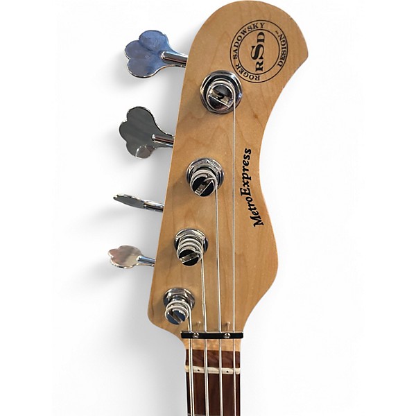 Used Roge Snadowsky Desing METRO EXPRESS Lake Placid Blue Electric Bass Guitar