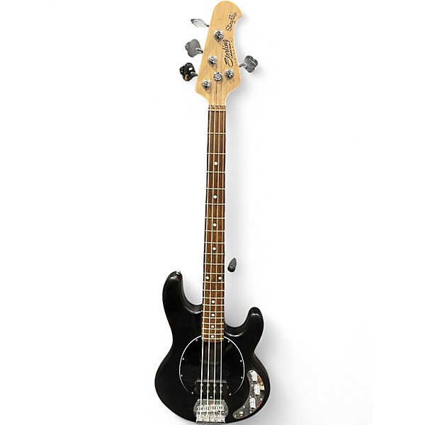 Used Sterling by Music Man Ray4 Satin Black Electric Bass Guitar