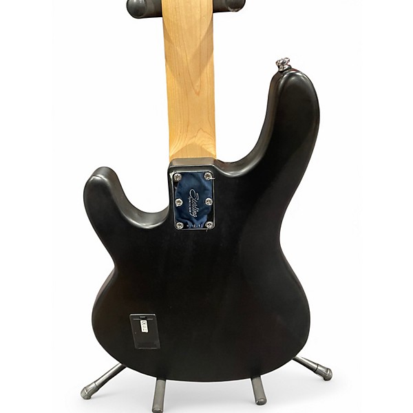 Used Sterling by Music Man Ray4 Satin Black Electric Bass Guitar
