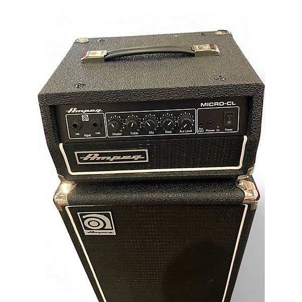 Used Ampeg Micro-CL Micro Stack 100W 2x10 Bass Combo Amp