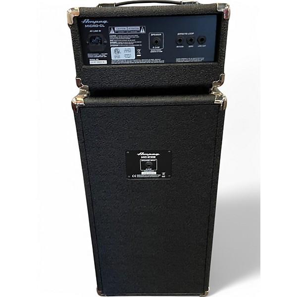 Used Ampeg Micro-CL Micro Stack 100W 2x10 Bass Combo Amp