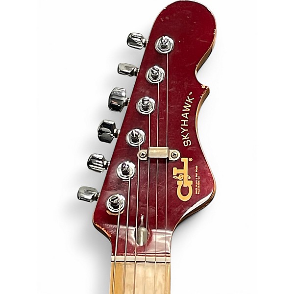 Used 1984 G&L Skyhawk Candy Apple Red Solid Body Electric Guitar