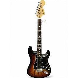 Used Fender Limited Edition Sandblasted Stratocaster Tobacco Solid Body Electric Guitar