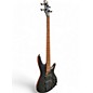 Used Ibanez SR670 Trans Black Electric Bass Guitar