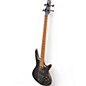Used Ibanez SR670 Trans Black Electric Bass Guitar