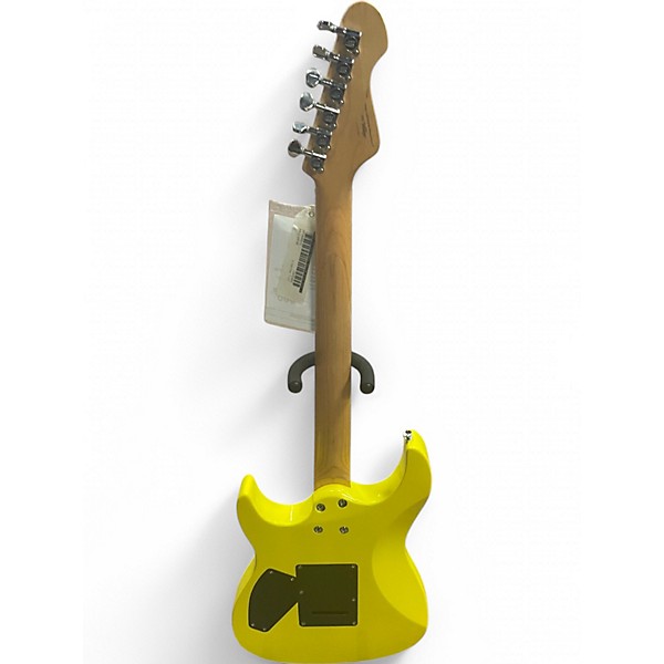 Used Vintage V6M24 YELLOW Solid Body Electric Guitar
