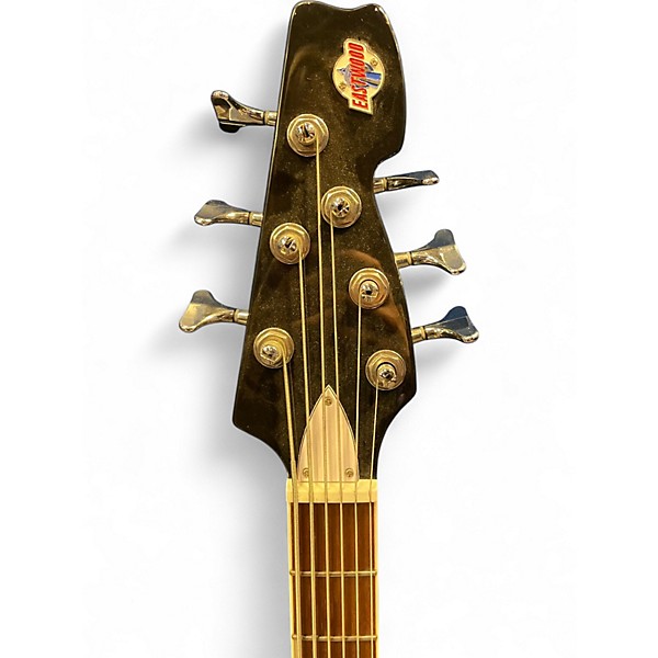 Used Eastwood TB64 Black Electric Bass Guitar