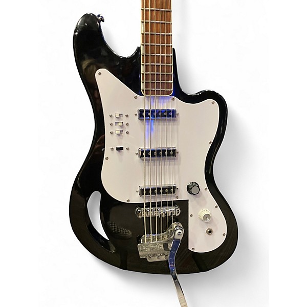 Used Eastwood TB64 Black Electric Bass Guitar