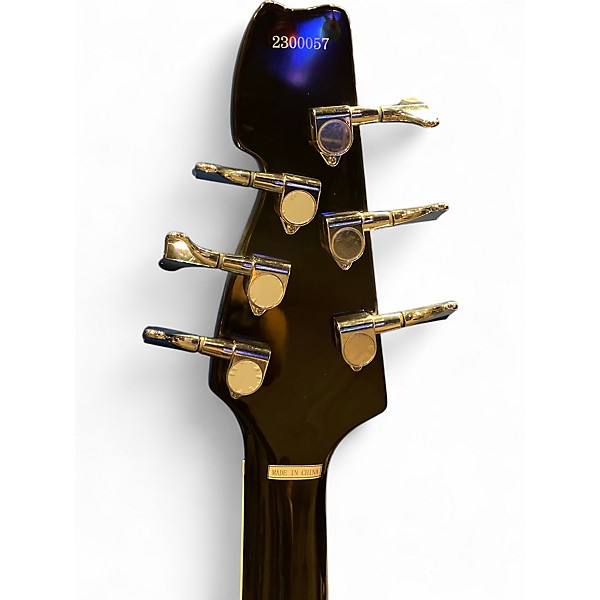 Used Eastwood TB64 Black Electric Bass Guitar