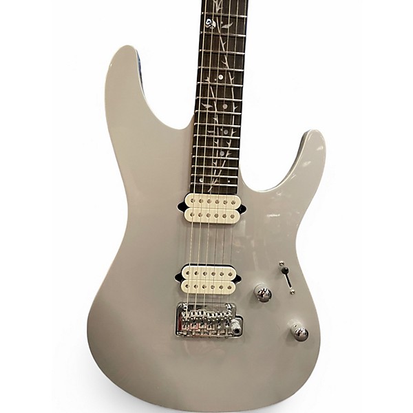 Used 2020s Ibanez TOD10 Silver Solid Body Electric Guitar